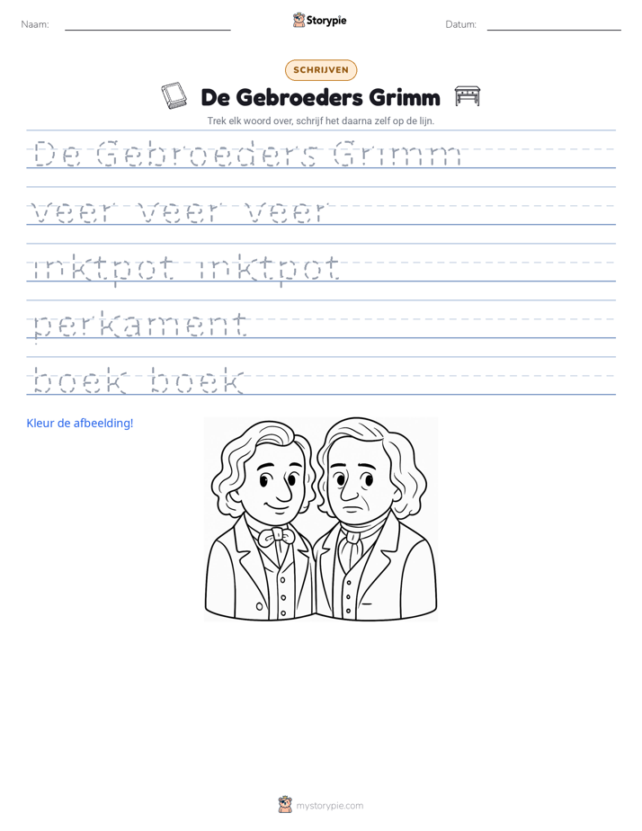 Schrijf Oefening