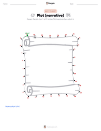 Plot (narrative) printable worksheet preview