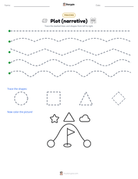Plot (narrative) printable worksheet preview