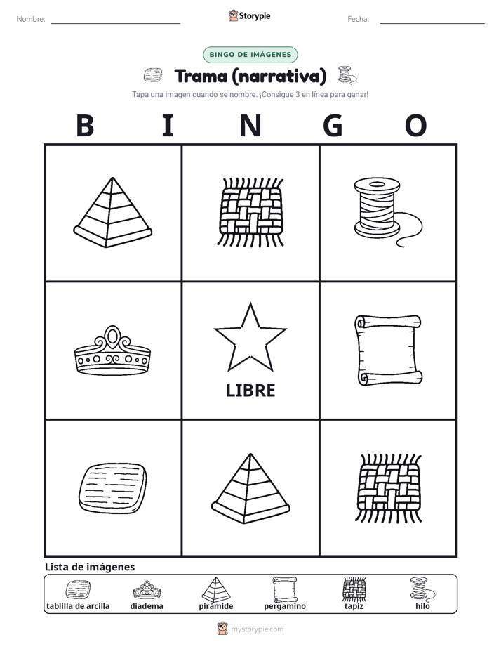 Bingo de Imágenes