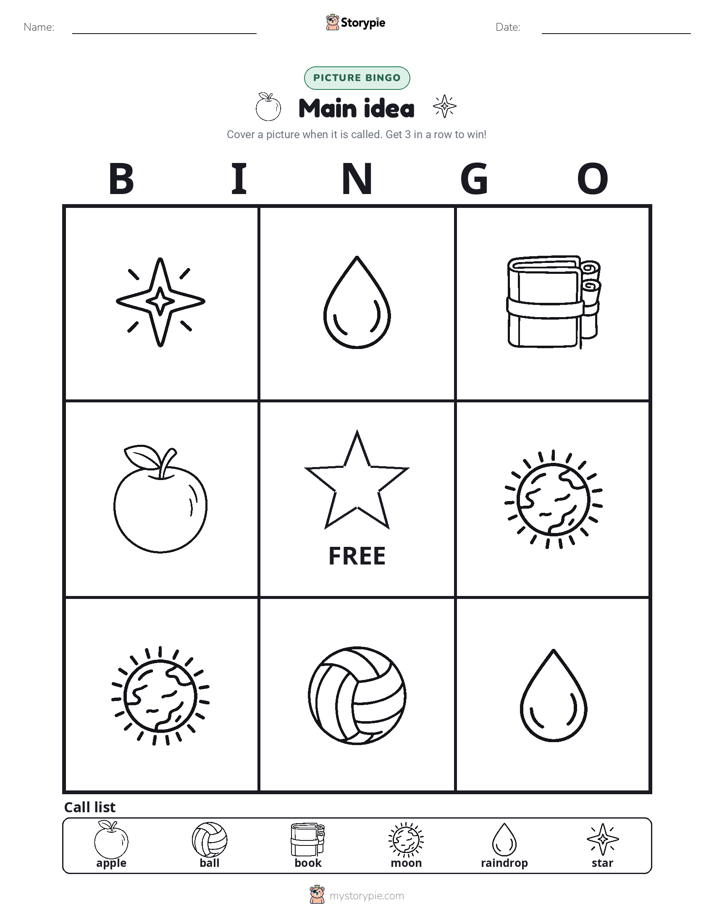 Picture Bingo