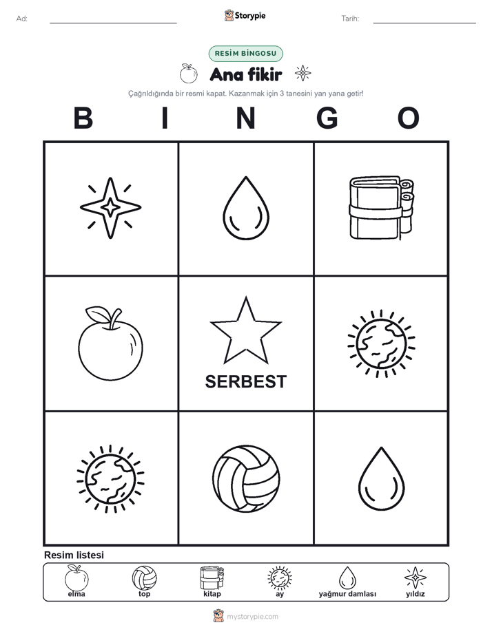 Resim Bingo