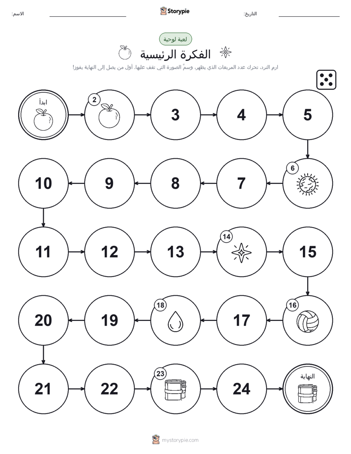 لعبة لف و تحرك