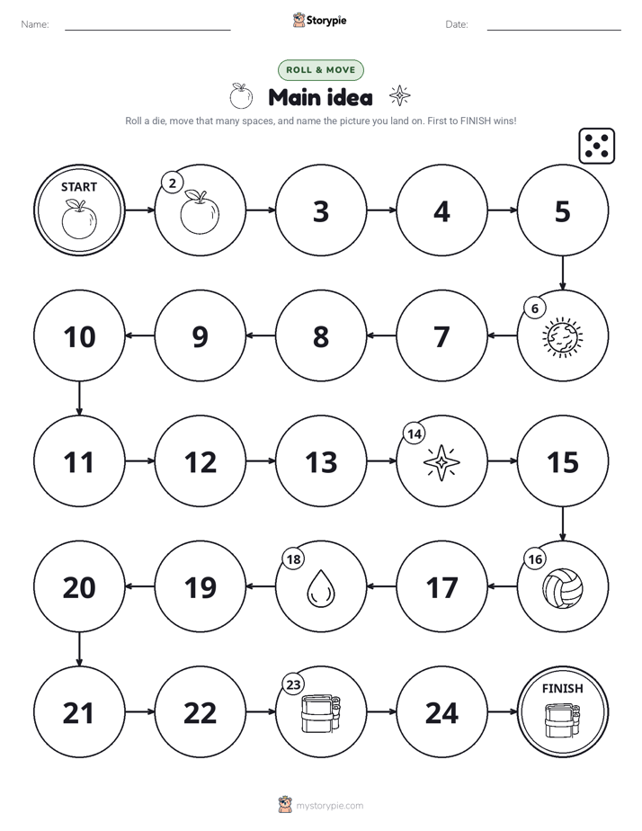 Roll & Move Game