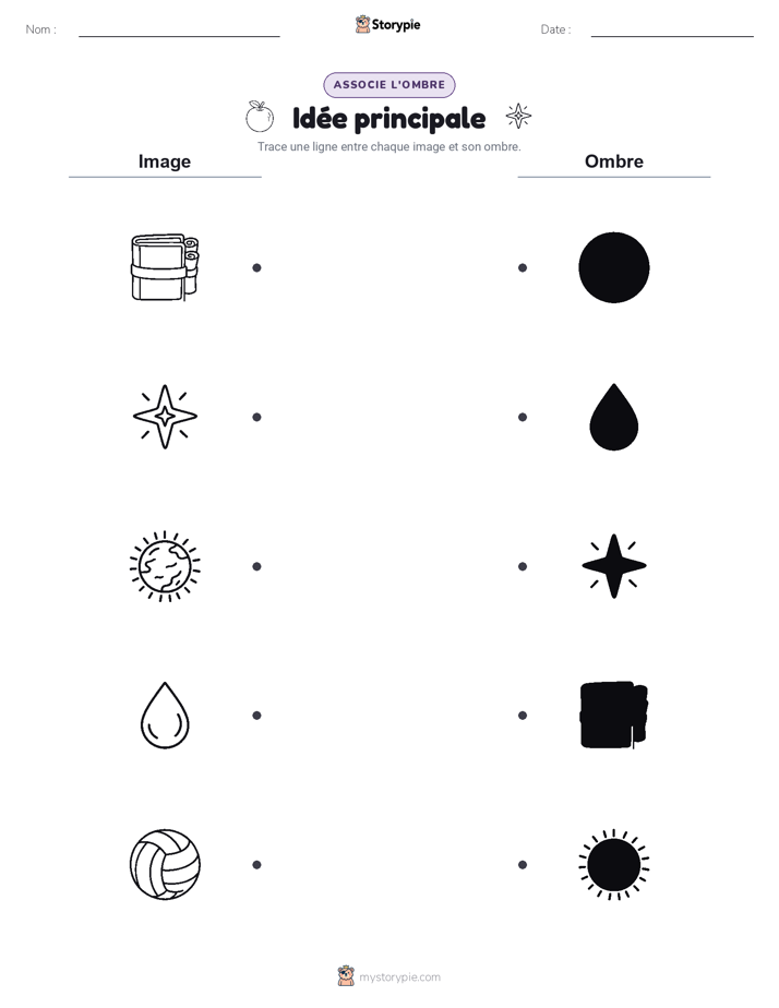 Correspondance d'Ombres