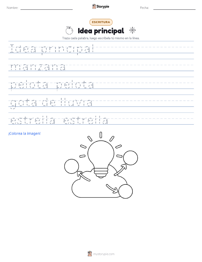 Práctica de Escritura