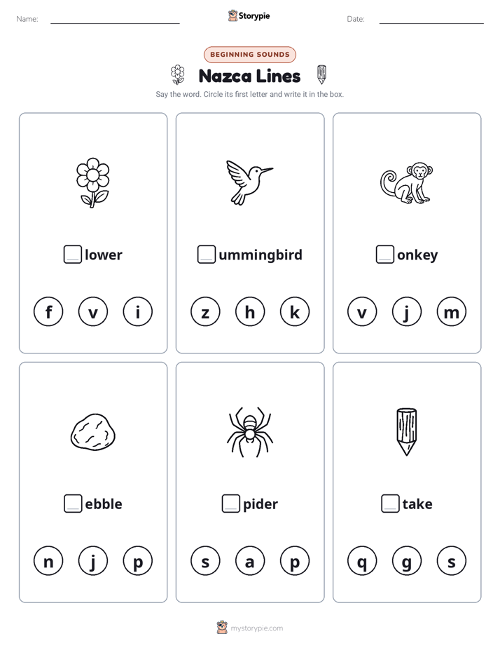 Beginning Sounds