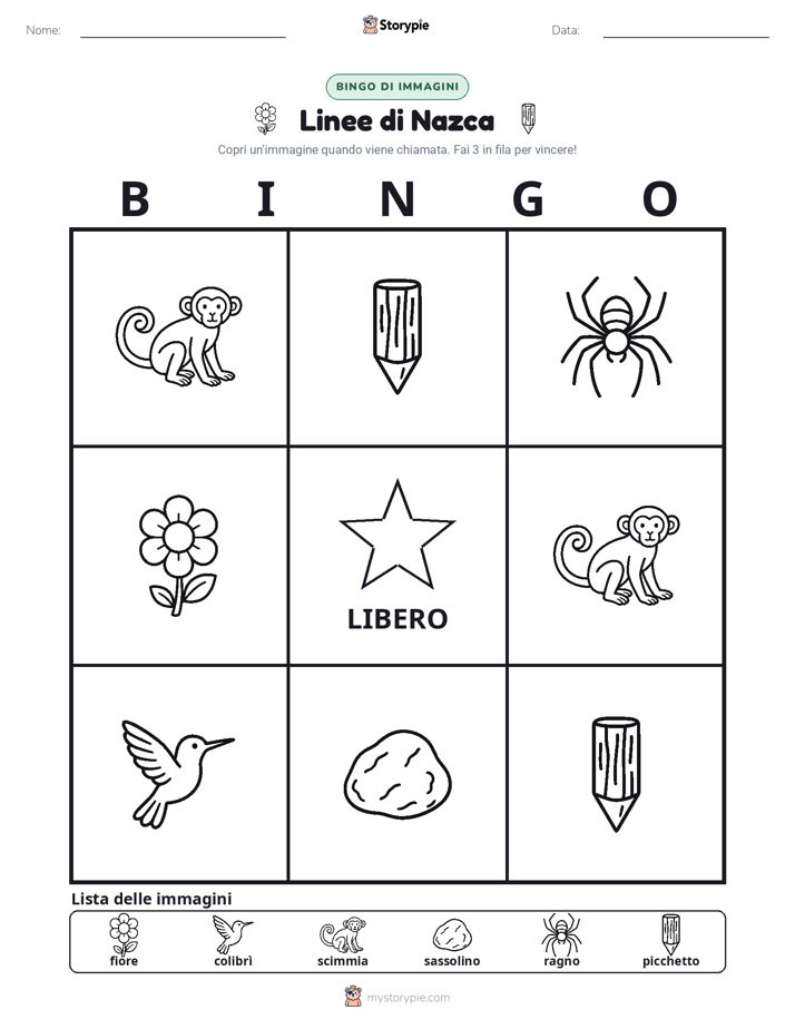 Bingo delle Immagini