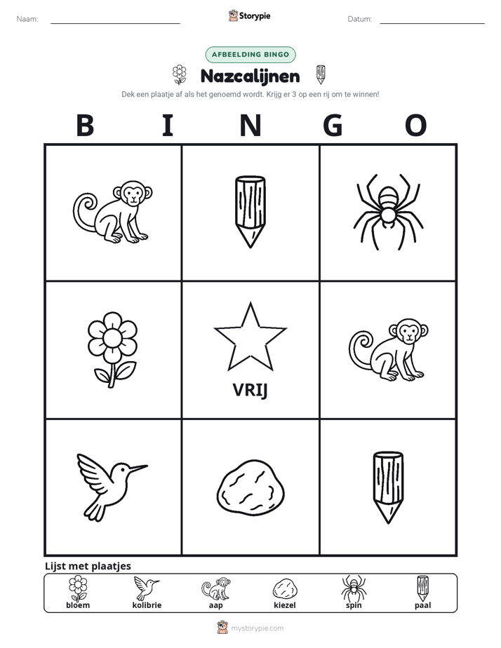 Afbeelding Bingo