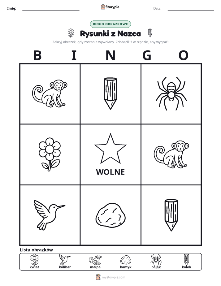 Bingo obrazkowe