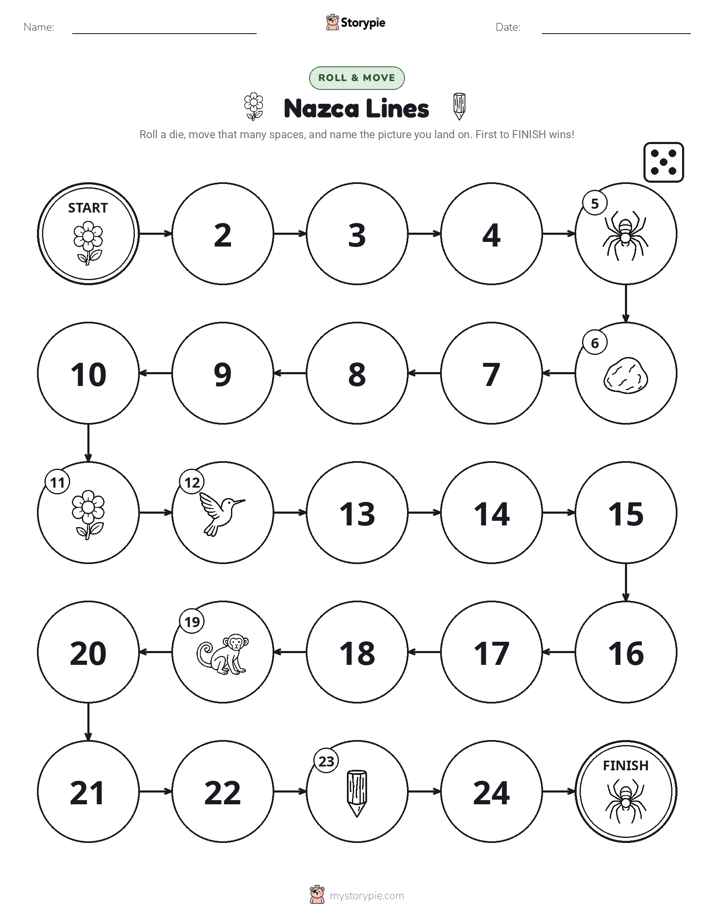 Roll & Move Game