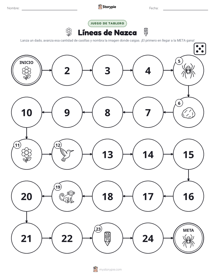 Juego de Rueda y Avanza