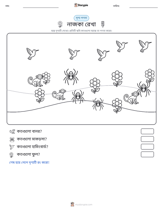 গণনা দৃশ্য