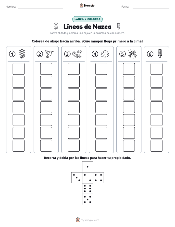 Rueda y Colorea