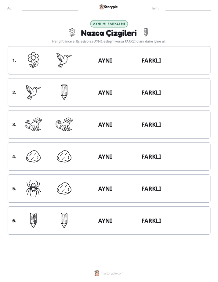 Aynı mı Farklı mı