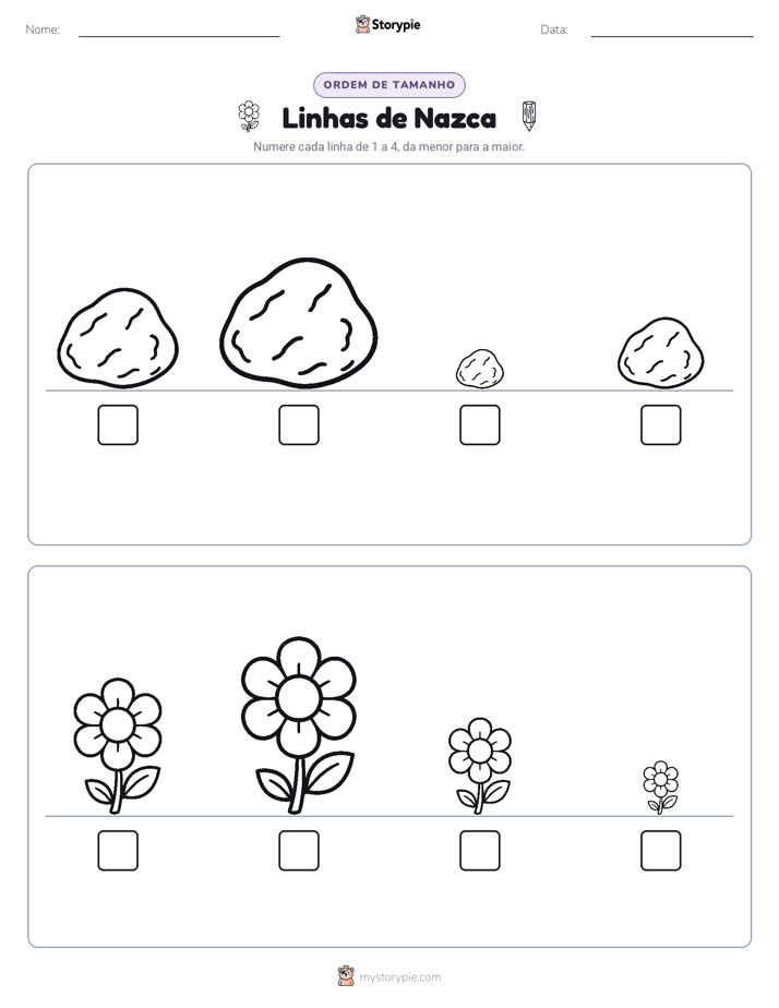 Ordem de Tamanho