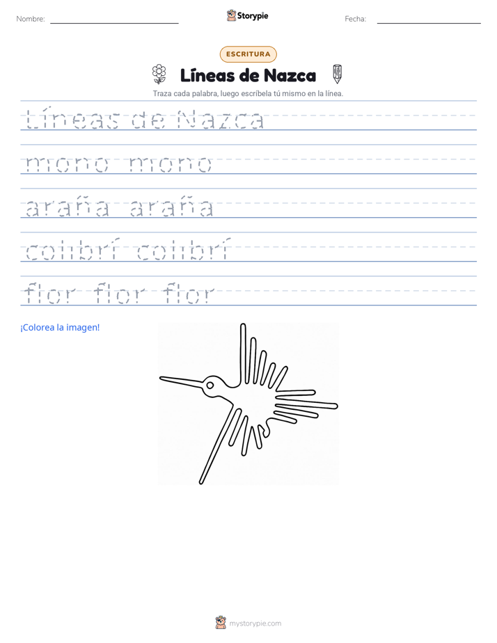 Práctica de Escritura