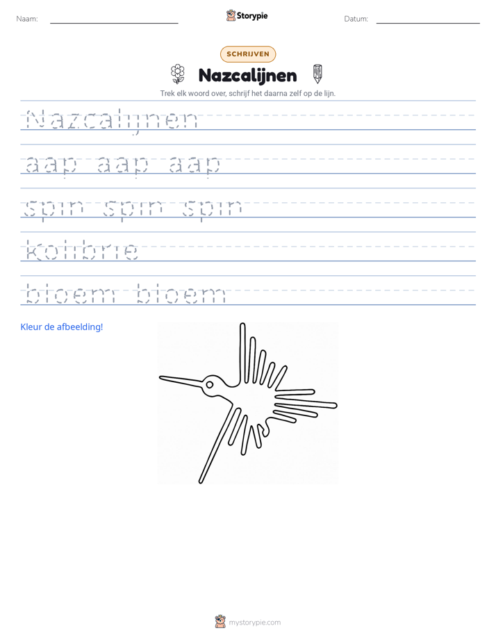 Schrijf Oefening