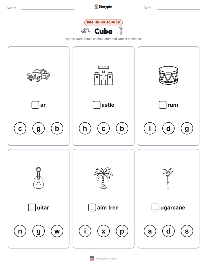 Beginning Sounds