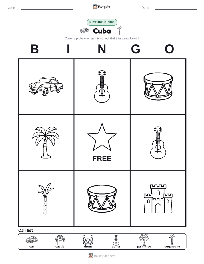 Picture Bingo
