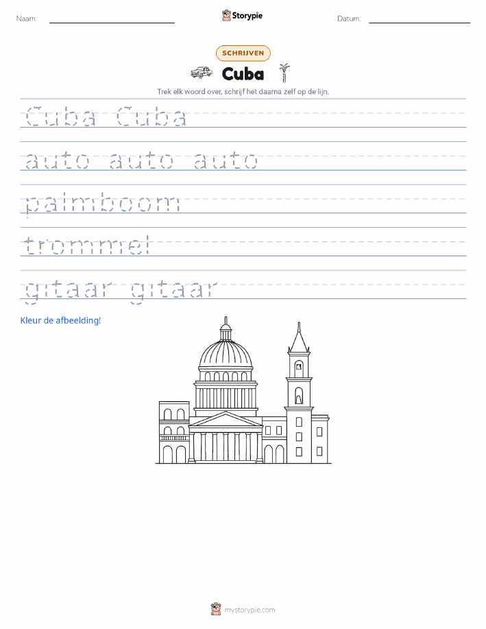 Schrijf Oefening