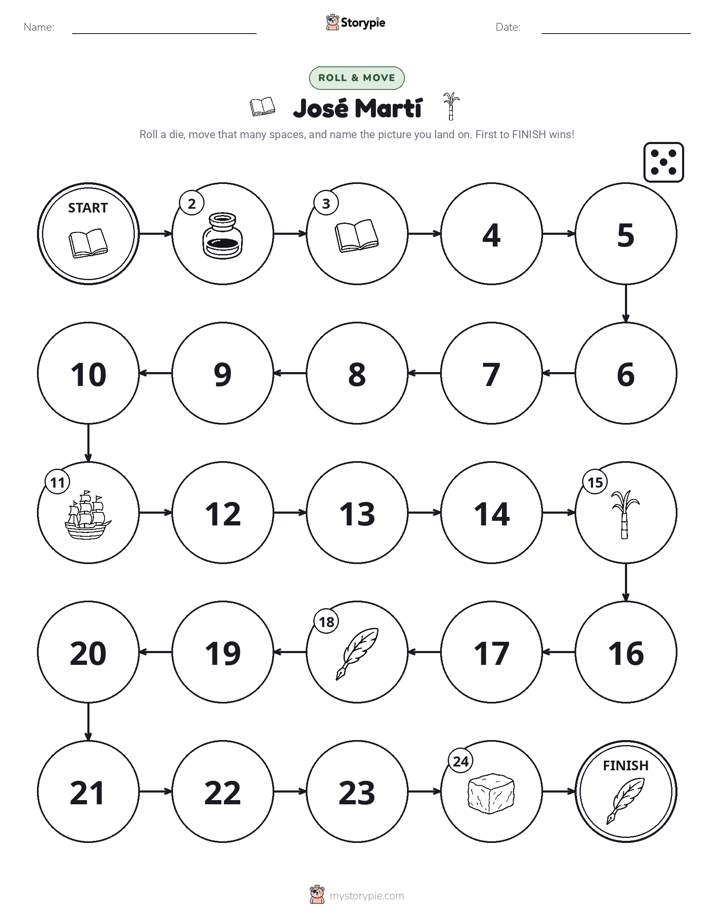 Roll & Move Game