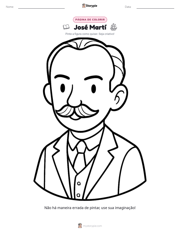 Página para colorir