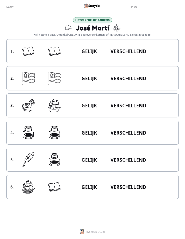 Zelfde of Verschillend