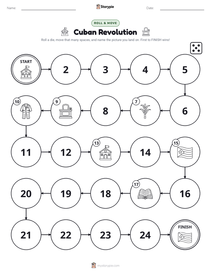 Roll & Move Game