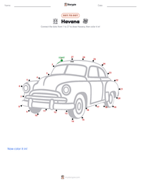 Havana printable worksheet preview