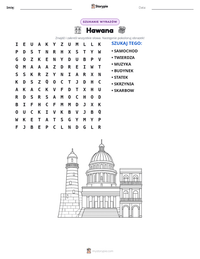 Podgląd drukowalnego arkusza ćwiczeń Hawana