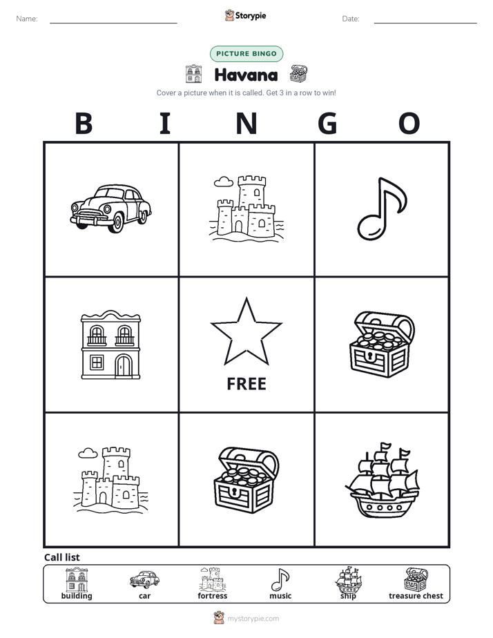 Picture Bingo