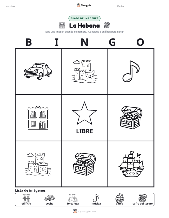 Bingo de Imágenes