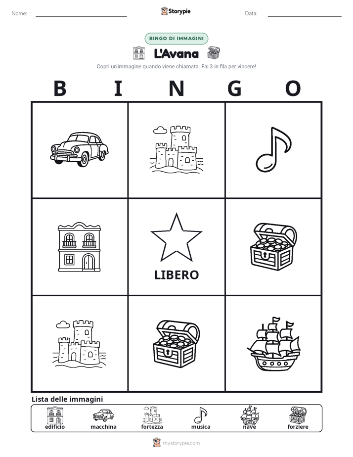 Bingo delle Immagini