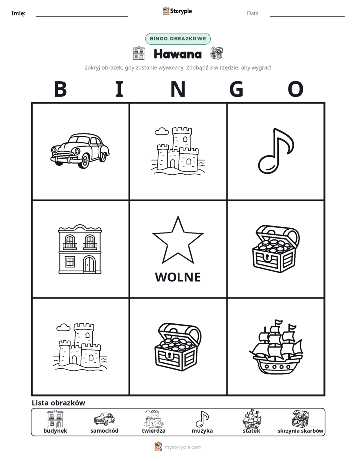 Bingo obrazkowe