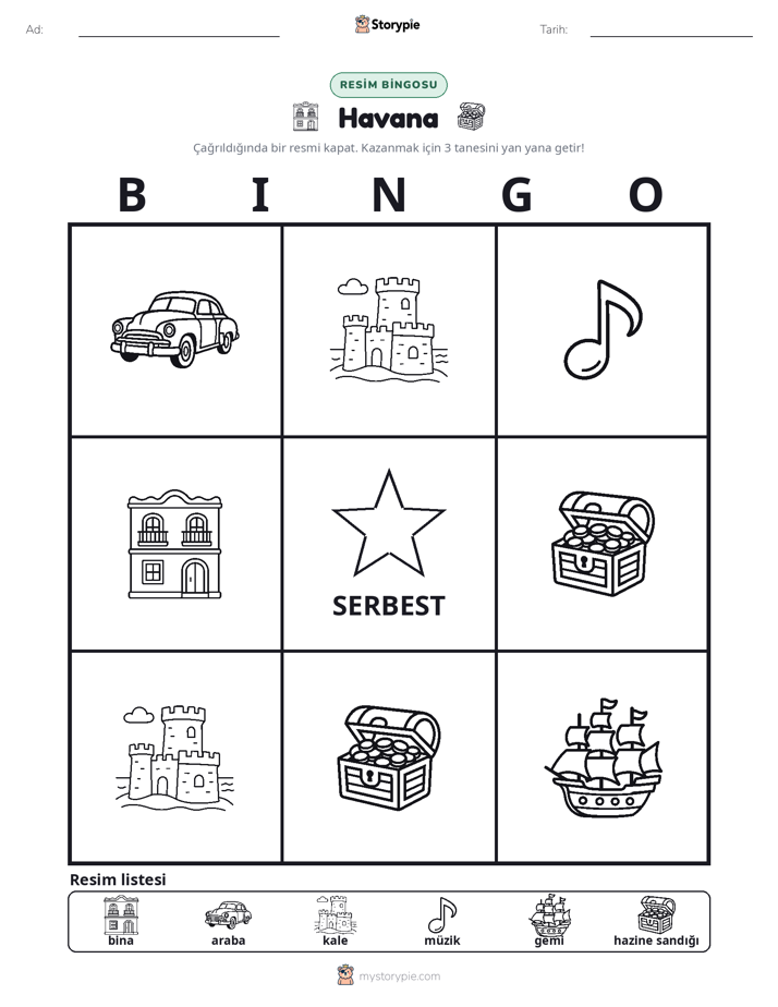Resim Bingo