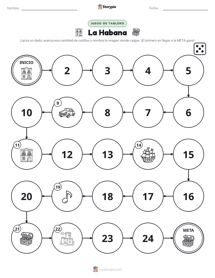 Juego de Rueda y Avanza
