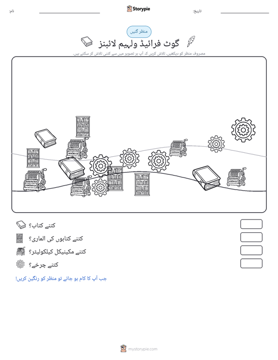 گنتی کا منظر