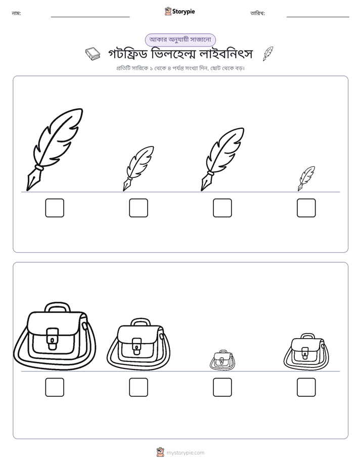 আকারের ক্রম