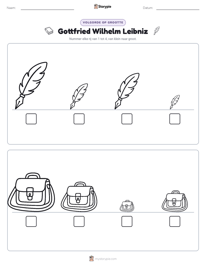 Grootte Volgorde