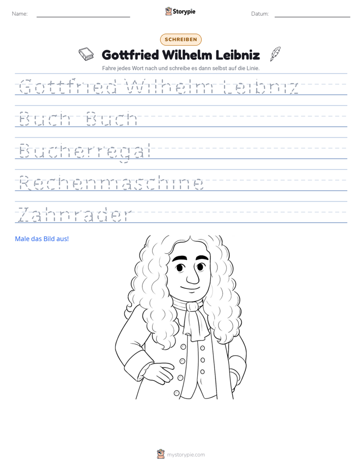 Schreibübung