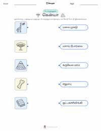 கென்யா குழந்தைகளுக்கான அச்சிடக்கூடிய வேலைப்பதிவு