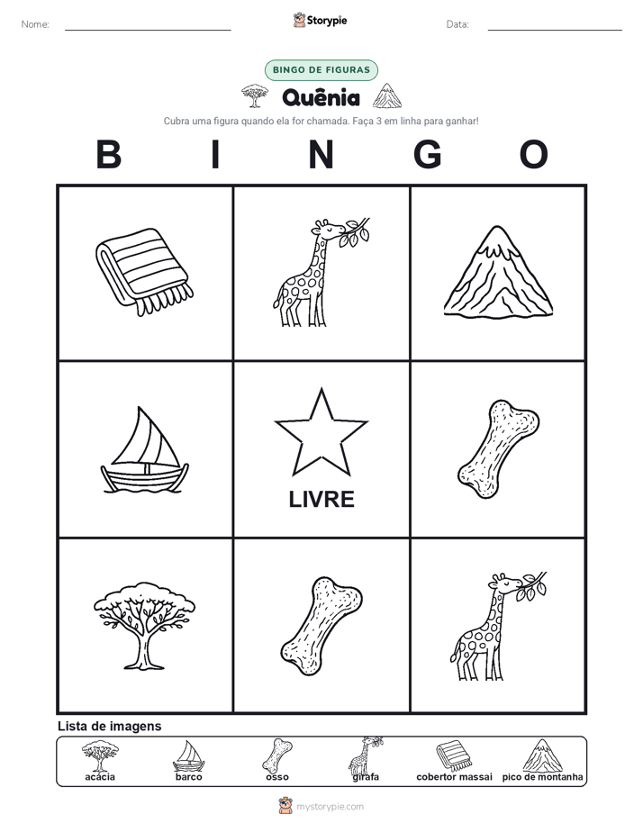 Bingo de Imagens