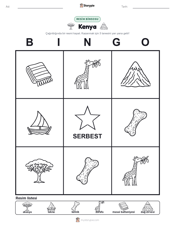 Resim Bingo