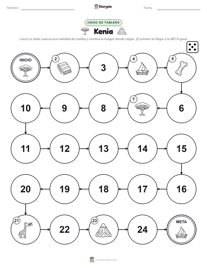 Juego de Rueda y Avanza