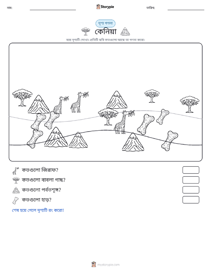 গণনা দৃশ্য