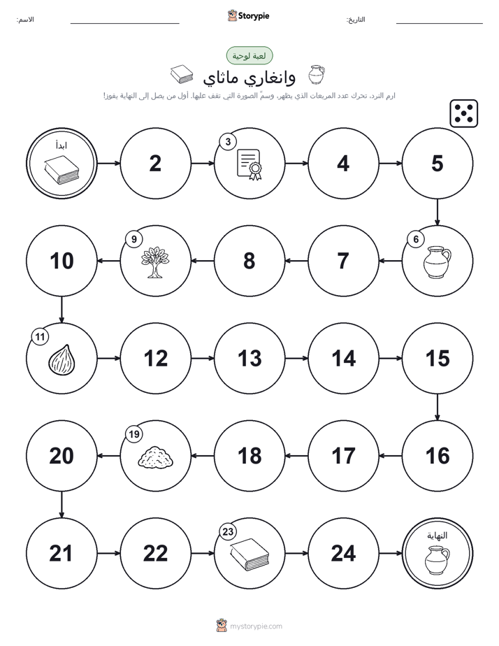 لعبة لف و تحرك