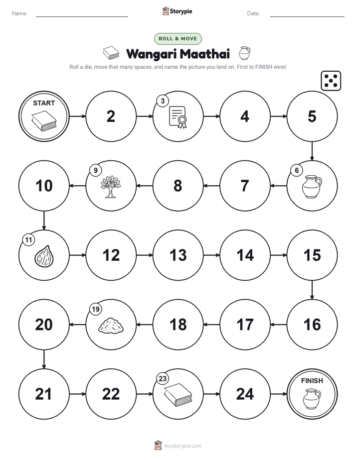 Roll & Move Game