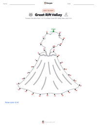 Great Rift Valley printable worksheet preview