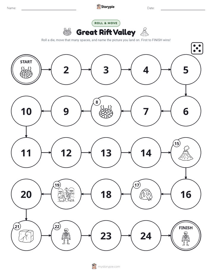 Roll & Move Game